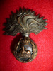 Lancashire Fusiliers QVC Officer's Silver Bronze Cap Badge